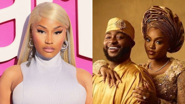 Nicki Minaj Congratulates Davido, Chioma On Their Union